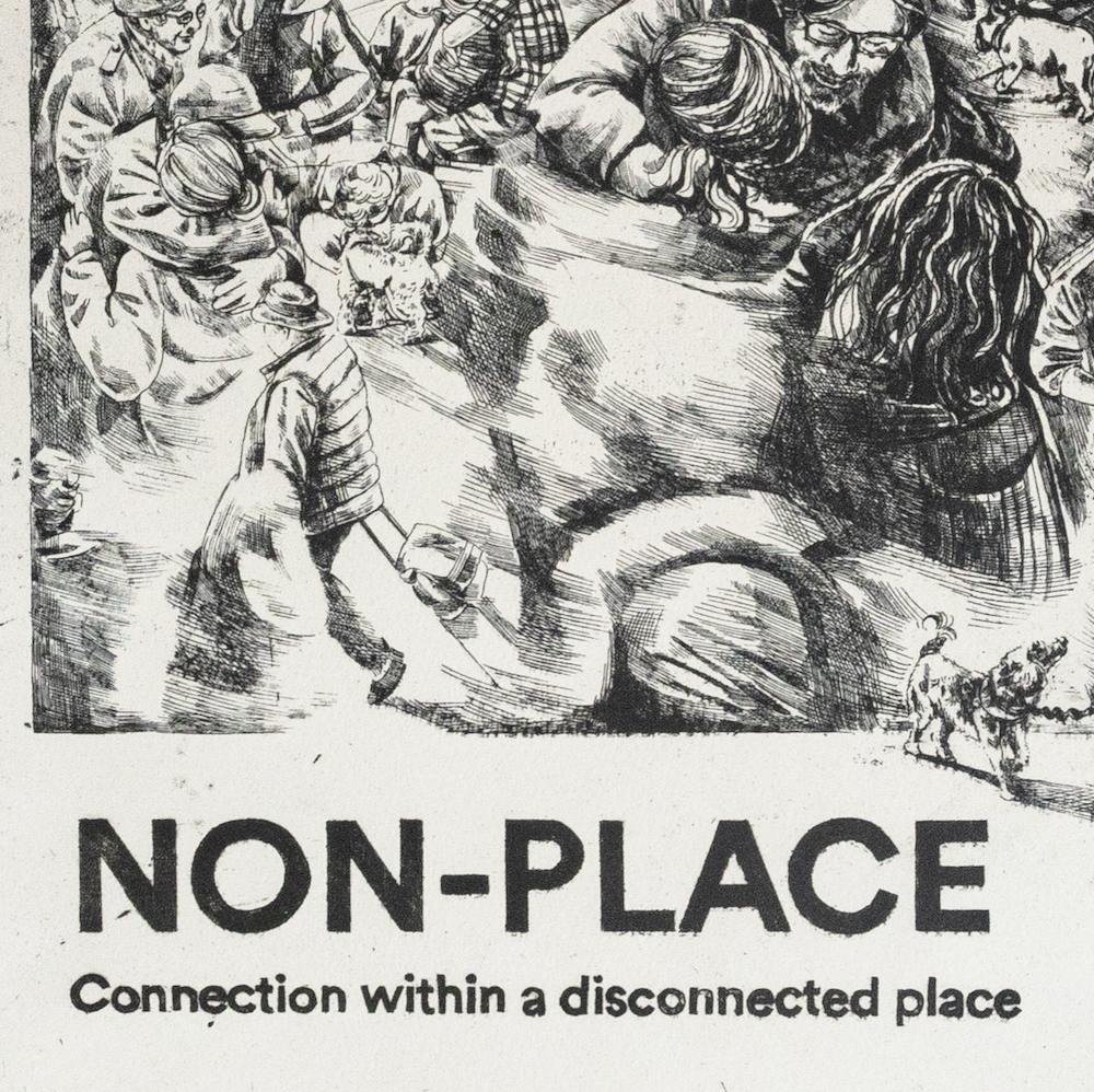 NON-PLACE, poster